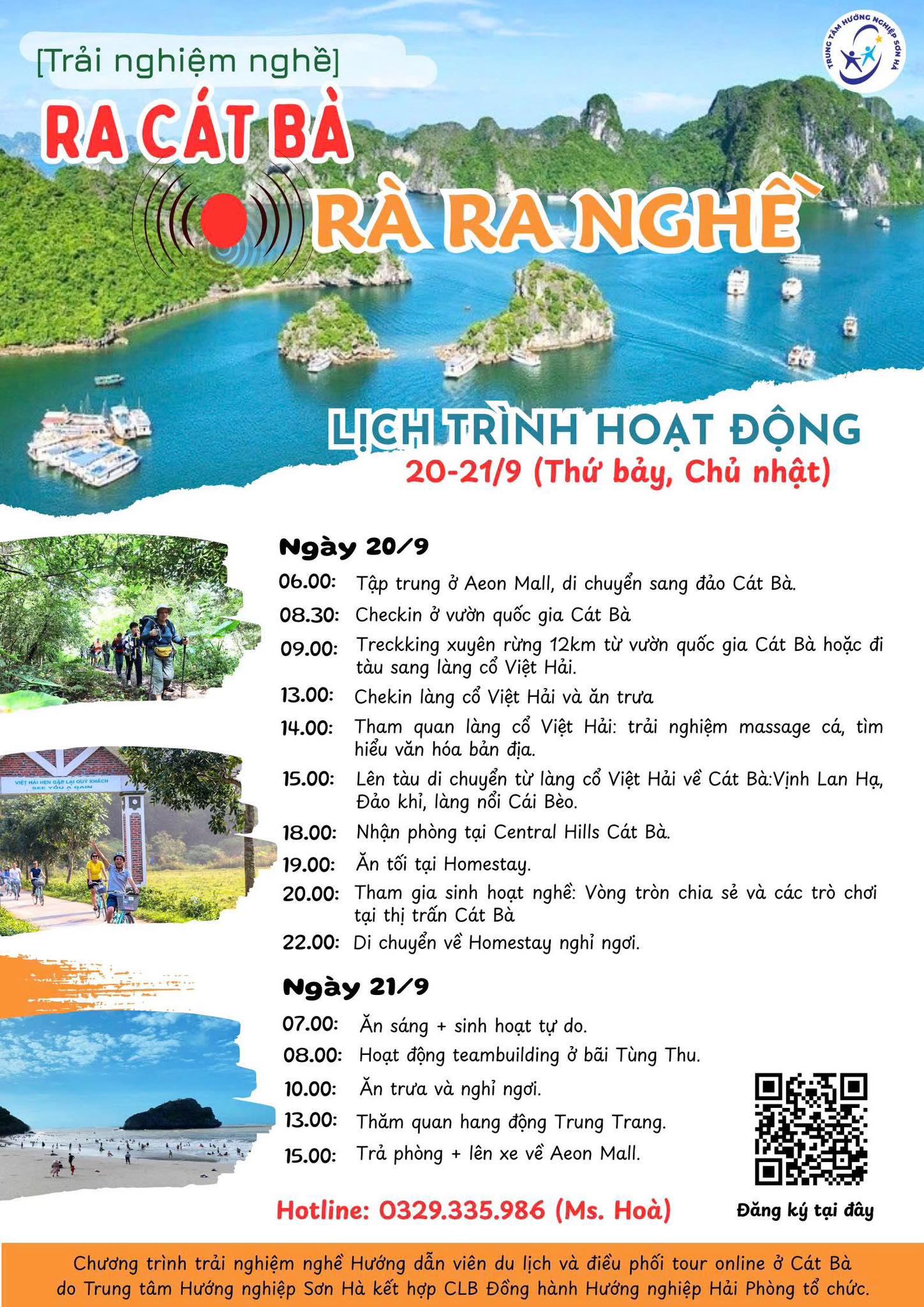 Hướng nghiệp – Trải nghiệm: “Ra Cát Bà – Rà Ra Nghề”