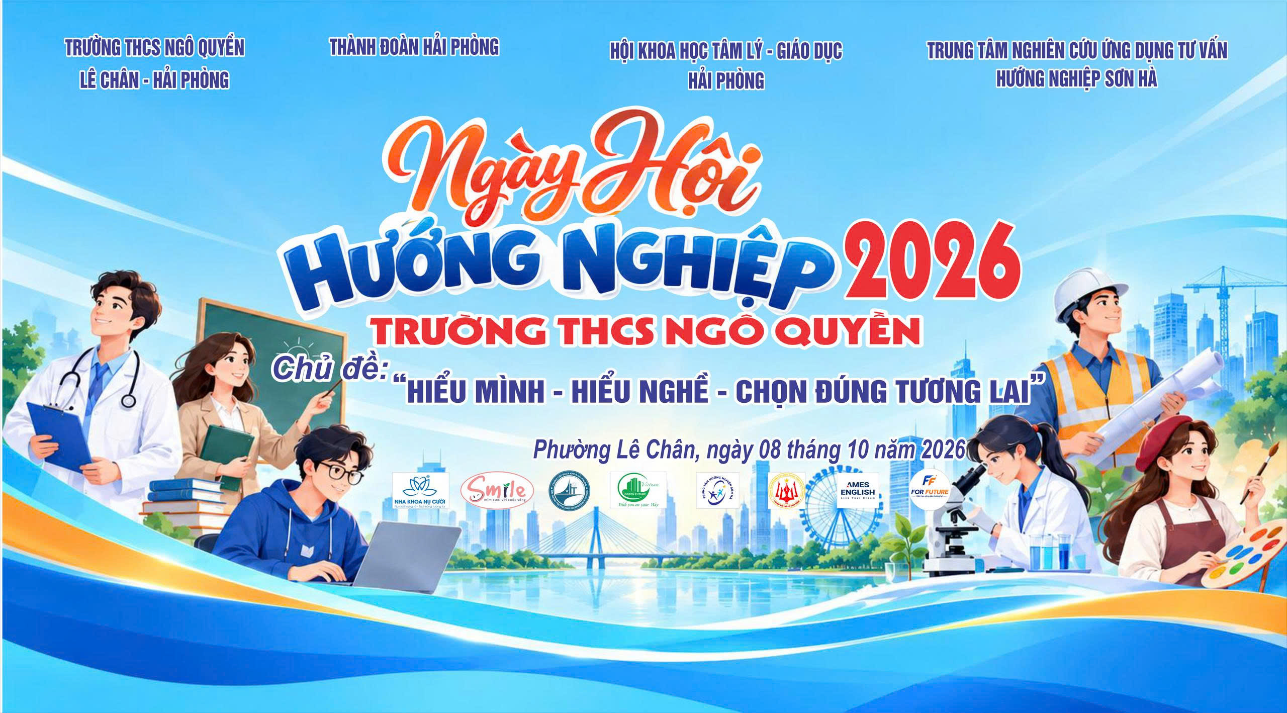 NGÀY HỘI HƯỚNG NGHIỆP TRƯỜNG THCS NGÔ QUYỀN 2026